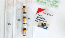  ?? JIM WELLS ?? Last week, the Red Deer Catholic Regional School Division reportedly said it is providing schools with anti-overdose kits and is getting help training teachers and staff on how to administer naloxone.