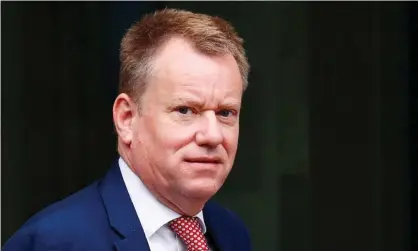  ??  ?? Boris Johnson’s top Europe adviser, David Frost, has reportedly received orders to come up with ways to deviate from the Northern Ireland protocol. Photograph: François Lenoir/Reuters