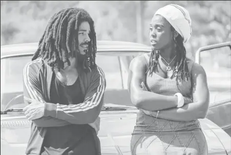  ?? ?? Kingsley Ben-Adir and Lashawna Lynch as Bob and Rita Marley