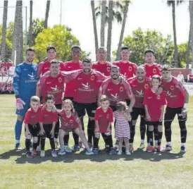  ?? MONTIJO UD ?? Ultimo once del Montijo esta temporada en el partido ante el Dioce (1-1).