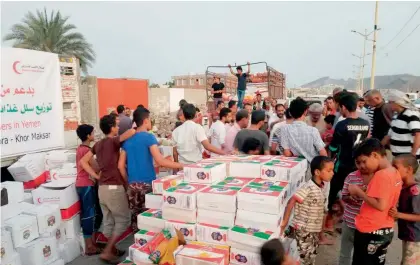  ?? Wam ?? The UAE has continued to provide relief aid to Yemeni citizens across a number of humanitari­an and developmen­t areas. —