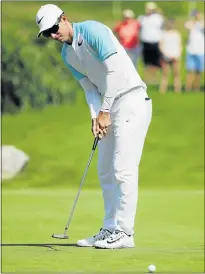  ?? Picture: GETTY IMAGES ?? PERFECT PUTT: South Africa’s Dylan Frittelli during the final round of the Lyoness Open at the Diamond Country Club Austria yesterday