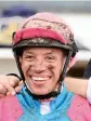  ??  ?? Karl Zechner rides Cape Marigold in Race 6 at Fairview tomorrow.