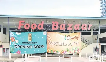  ??  ?? The soon to-be-opened Country Grocers at Taman Selera Food Court.