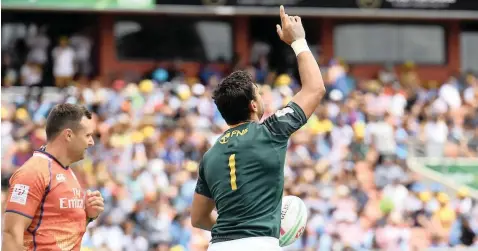  ??  ?? CHRIS DRY and the rest of his SA Sevens teammates are on a mission in Dubai. |
BackpagePi­x