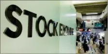  ?? RICHARD DREW — THE ASSOCIATED PRESS FILE ?? This photo shows part of the trading floor of the New York Stock Exchange. The U.S. stock market opens at 9:30 a.m. EDT on Tuesday, June 12.