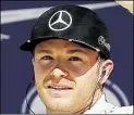  ?? AP-BILD: GUTIERREZ ?? Auf Titelkurs in der Formel 1: Nico Rosberg