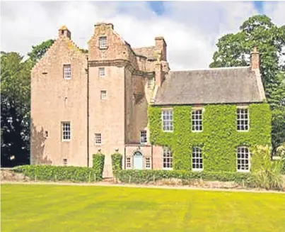  ??  ?? Balbegno Castle was a favourite haunt of the long-serving Prime Minister.