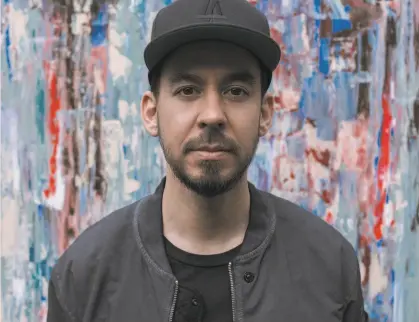  ?? Frank Maddocks / Warner Bros. ?? Mike Shinoda of the band Linkin Park is touring in support of a solo album, “Post Traumatic.”