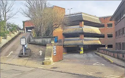  ?? ?? The Torrington Car Park in Vale Avenue, Tunbridge Wells, could be sold off