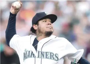  ??  ?? Félix Hernández es clave para que los Marineros puedan competir por un lugar en los playoffs.