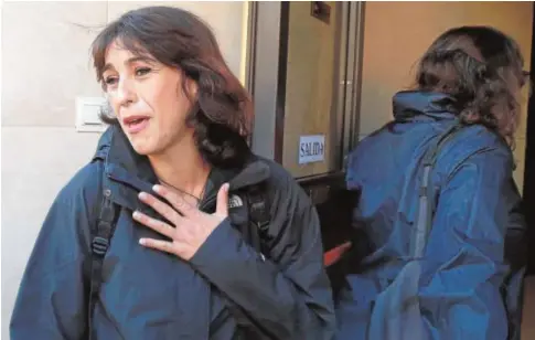  ?? // EFE / PEPE TORRES ?? A Juana Rivas le quedan por cumplir diez meses de cárcel