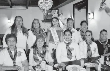  ??  ?? El Club Amor y Amistad celebró su tercer aniversari­o. Silvia Rangel.