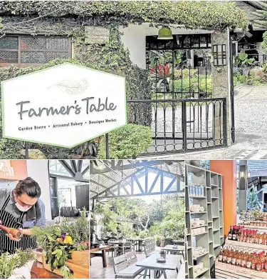  ??  ?? Farmer’s Table is the latest creation of the Raintree Hospitalit­y Group.
