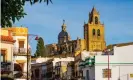  ??  ?? The town of Utrera with its church overlookin­g the narrow streets. Photograph: Jeronimo Alba/Alamy