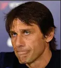  ??  ?? Sticking around: Conte