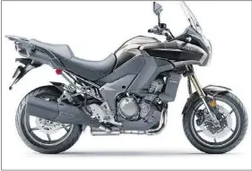  ?? — SUBMITTED PHOTOS ?? Kawasaki Versys 1000 is a hyperbike in its own right.