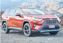  ??  ?? The Toyota RAV4 has become New Zealand’s most popular hybrid model.