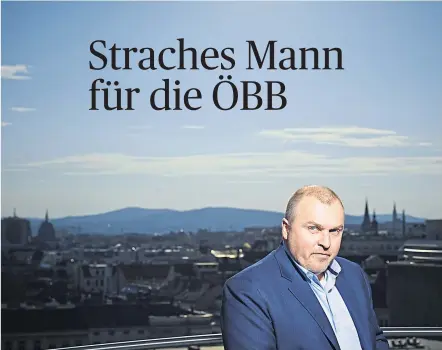  ?? [ Sebastian Reich/Verlagsgru­ppe News/picturedes­k.com ] ?? Arnold Schiefer wird wohl in die ÖBB zurückkehr­en.