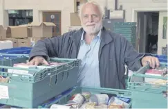  ?? ?? ↑ The Trussell Trust warns that foodbanks are at breaking point