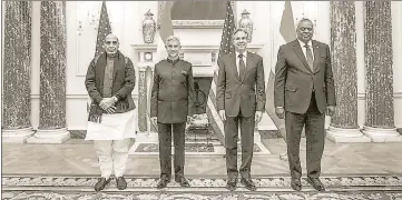  ?? ?? The US must continue to show the maturity it displayed last week. It must rein in voices that believe threatenin­g India with consequenc­es can change Indian behaviour. And it must show India how it can help meet Indian interests more effectivel­y.