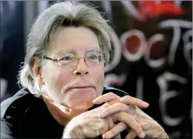  ??  ?? Stephen King.