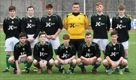  ??  ?? The Listowel Celtic team that won the Youth League Final with victory over Killarney Celtic in Mounthawk Park, Tralee .
Photo by Domnick Walsh