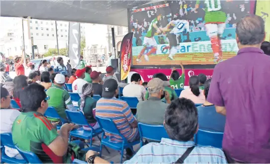  ?? ?? Irapuatens­es sufren
derrota de México contra Argentina.