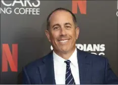  ?? PHOTO BY WILLY SANJUAN/INVISION/AP ?? This July 17, 2019 file photo shows Jerry Seinfeld at the “Comedians In Cars Getting Coffee,” photo call in Beverly Hills, Calif.