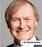  ?? ?? Sir David Amess