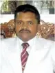  ??  ?? The present principal Mr. E.s.gamini Rajadasa