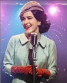  ?? Amazon Prime Video ?? Rachel Brosnahan plays the title character in “The Marvelous Mrs. Maisel.”