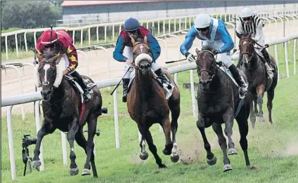  ?? FOTO: UNANUE ?? ‘Noray’ se hizo con la victoria en el Gran Premio Turismo Gobierno Vasco