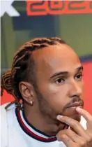  ?? FOTO: SERGEI GRITS/TTAP ?? Lewis Hamilton fördömer Bernie
■ Ecclestone­s uttalanden om Vladimir Putin. Arkivbild.