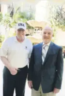  ??  ?? Donald Trump i Blago Krešić sreli su se posljednji put prije pet tjedana u klubu Mar-a-Lago (gore)