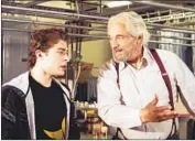  ?? In8 Releasing ?? RYAN OCHOA, left, and Hal Linden in an earnest drama about the making of an animated short film.