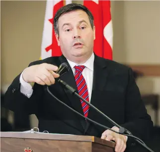  ?? JEFF MCINTOSH/THE CANADIAN PRESS ?? Jason Kenney has said that he did not intend to mislead the Commons.