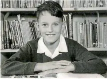  ??  ?? Ross’ first business negotiatio­ns involved trading marbles in the playground at Eastern Hutt School.