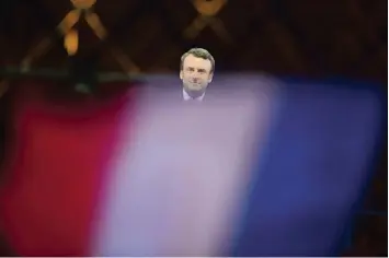  ?? Foto: Eric Fefferberg, afp ?? Frankreich­s Präsident Emmanuel Macron gilt auch für die CDU als europäisch­es Vorbild.