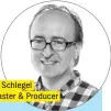  ??  ?? Robert Schlegel Webmaster & Producer