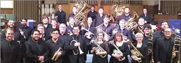  ?? Photo submitted ?? The Arkansas MusicWorks Brass Band