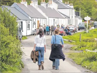  ?? Picture: Duncan Soar/alamy ?? UNITED FRONT: Residents of Knoydart and Eigg are fighting fire board plans to disband their local units.