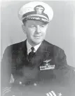  ?? SOURCE: UNITED STATES NAVY ?? In this circa 1943 photo, C. Wade McClusky Jr. poses for an official portrait.