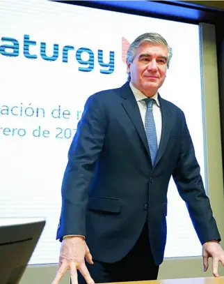  ??  ?? El presidente ejecutivo de la energética Naturgy, Francisco Reynés