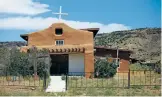  ??  ?? At least four families in La Bajada were given keys to San Miguel Church, but Montoya said some of the keys could be lost.