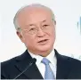  ?? AFP ?? Yukiya Amano says IAEA is in ‘constant interactio­n’ with US civil servants. —