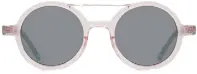  ??  ?? Komono Vivien Rose Quartz glasses; US$69.95. komono.com.