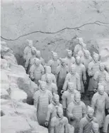  ??  ?? 2 The site of the buried Terracotta Warriors, a collection of sculptures depicting the armies of Qin Shi Huang, the first Emperor of China, was uncovered on this day in 1975 in the ancient capital of Xian