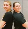  ?? Contribute­d photo ?? Woodland softball players Sam Sosnovich and Riley Kane.