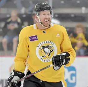  ?? Matt Freed/Post-Gazette ?? The Penguins will be all smiles when Patric Hornqvist returns to the lineup.